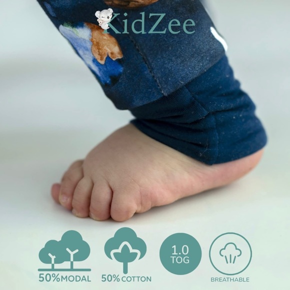 KidZee Spacetime Baby Sleepwear - Picture 7 of 11